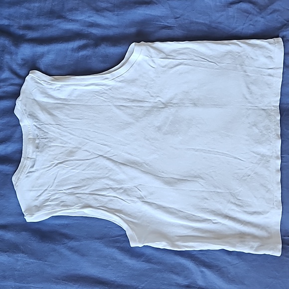 Aritzia Denim Forum Debbie Muscle Tank White M - Picture 2 of 6